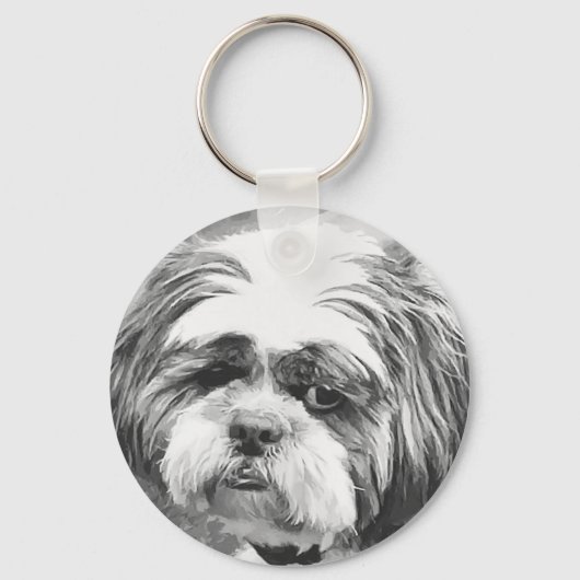 SHIH TZU DOG SCHLÜSSELANHÄNGER (Vorderseite)