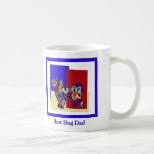 Shih Tzu Dog Silhouette Niedlich TRBY Vathers Day Kaffeetasse