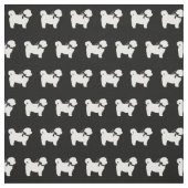 Shih Tzu Dog Silhouette Pet Stoff (Muster)