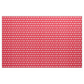 Shih Tzu Dog Silhouette Red Stoff (Yard (91,4 cm))