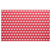Shih Tzu Dog Silhouette Red Stoff (Fat Quarter (45,7 x 55,9 cm))