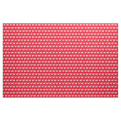 Shih Tzu Dog Silhouette Red Stoff (Yard (91,4 cm))