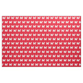 Shih Tzu Dog Silhouette Red Stoff (Fat Quarter (45,7 x 55,9 cm))