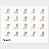 Shih Tzu Dog Stickers (Blatt)