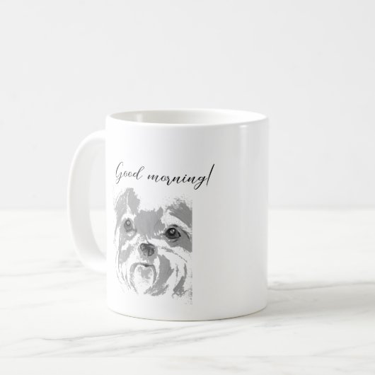 Shih Tzu Dog Tasse (Vorderseite Links)