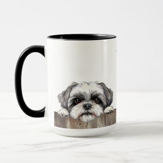 Shih Tzu Dog Tasse (Links)