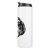 Shih Tzu Dog Thermosbecher (Nach rechts gedreht)