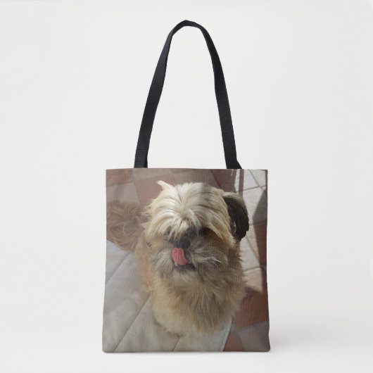 Shih Tzu dog Tote Bag Tasche (Vorderseite)