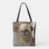 Shih Tzu dog Tote Bag Tasche (Rückseite)
