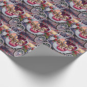 Shih Tzu Dog Valentine's Day Geschenkpapier (Ecke)