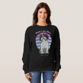 Shih Tzu Dog Vintag 15 Sweatshirt (Vorne ganz)
