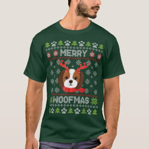 Shih Tzu Dog Weihnachten Kostüm Snow Frohe Weihnac T-Shirt