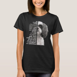Shih Tzu, er ist dein Freund T-Shirt