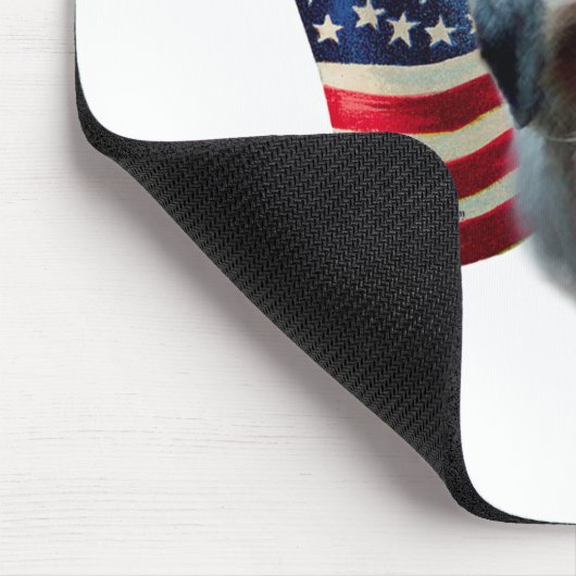 Shih Tzu Flag Mousepad (Ecke)