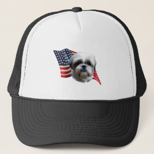 Shih Tzu Flag Truckerkappe