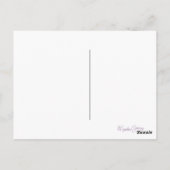 Shih Tzu Flat Iron Hair Spaß Postcard Postkarte (Rückseite)