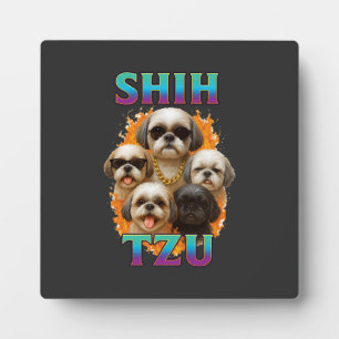 Shih Tzu  Fotoplatte