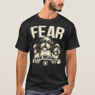 Shih Tzu fürchtet den Bart T-Shirt