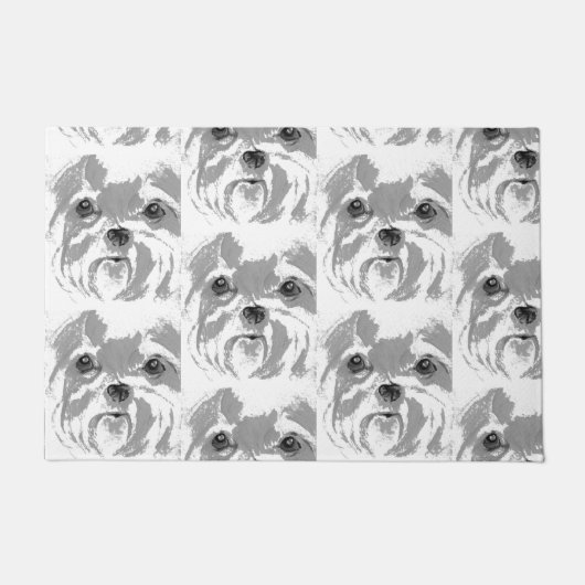 Shih Tzu Fußmatte (Vorderseite)