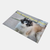 Shih Tzu Fußmatte (Schrägansicht)