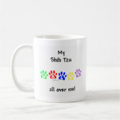 Shih Tzu geht durch Sie Kaffeetasse (Links)