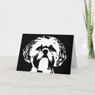 Shih Tzu Geschenke - Karte