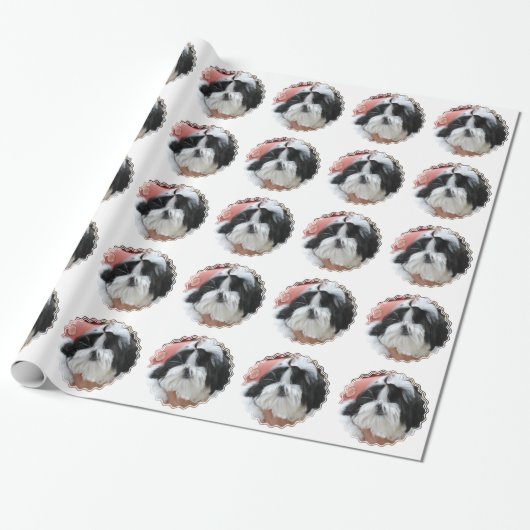 Shih Tzu Geschenkpapier (Ungerollt)