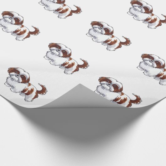 SHIH TZU GESCHENKPAPIER (Ecke)