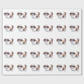 SHIH TZU GESCHENKPAPIER (Flach)