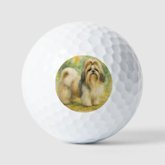 Shih Tzu Golfball (Vorderseite)