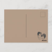 Shih Tzu Greetings Postkarte (Rückseite)