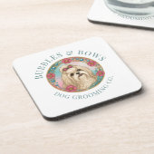Shih Tzu Grooming Salon Untersetzer (Linke Seite)