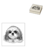 Shih Tzu Gummistempel (Stempel)