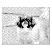 Shih Tzu Gummistempel (Prägung)