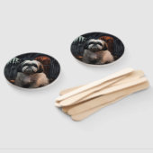 Shih Tzu Halloween Beängstigend Fächer (Non-assembled)