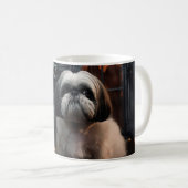 Shih Tzu Halloween Beängstigend Kaffeetasse (VorderseiteRechts)