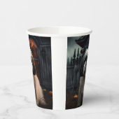 Shih Tzu Halloween Beängstigend Pappbecher (Links)