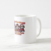 Shih Tzu Halloween Erntedank Weihnachtsklassiker Kaffeetasse (VorderseiteRechts)