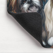 Shih Tzu Halloween Spooky Mousepad (Ecke)