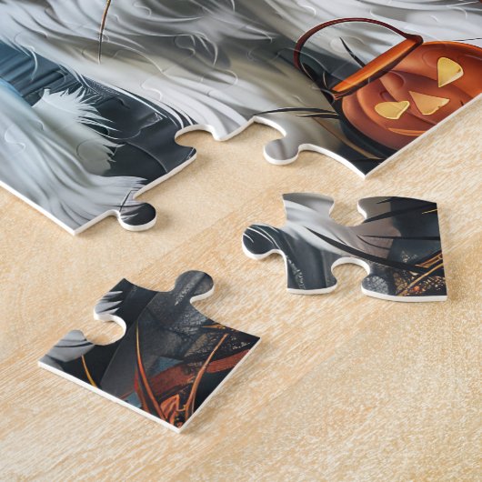 Shih Tzu Halloween Spooky Puzzle (Seite)