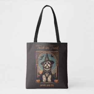 Shih Tzu Halloween Süßigkeiten oder Saures Tasche