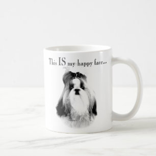 Shih Tzu Happy Face Kaffeetasse