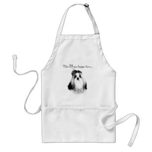 Shih Tzu Happy Face Schürze