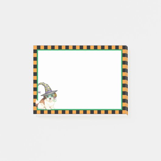 Shih Tzu Hexch Post-it Klebezettel (Vorderseite)