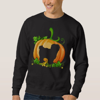 Shih Tzu Hexch Pumpkin Halloween-Kostüm Sweatshirt