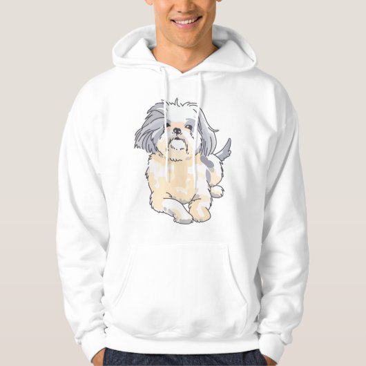 Shih Tzu Hoodie (Vorderseite)
