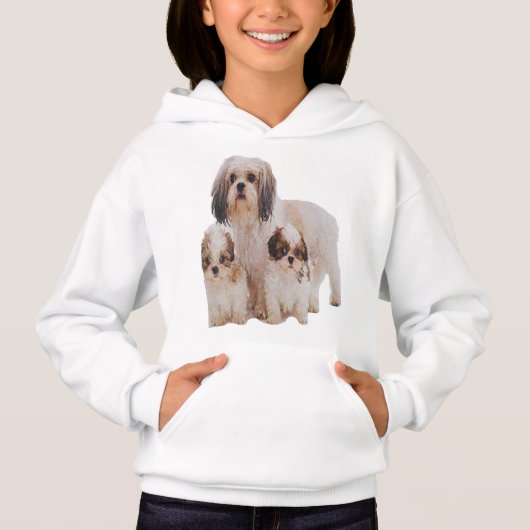 Shih-tzu Hoodie (Vorderseite)