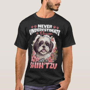 Shih Tzu Hsi Shih Hund Haustier Hunde-Rasse Niemal T-Shirt