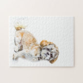 Shih Tzu Hund Jigsaw Puzzle (Horizontal)