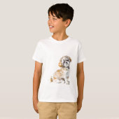Shih Tzu Hund Kids Das Hemd T-Shirt (Vorne ganz)